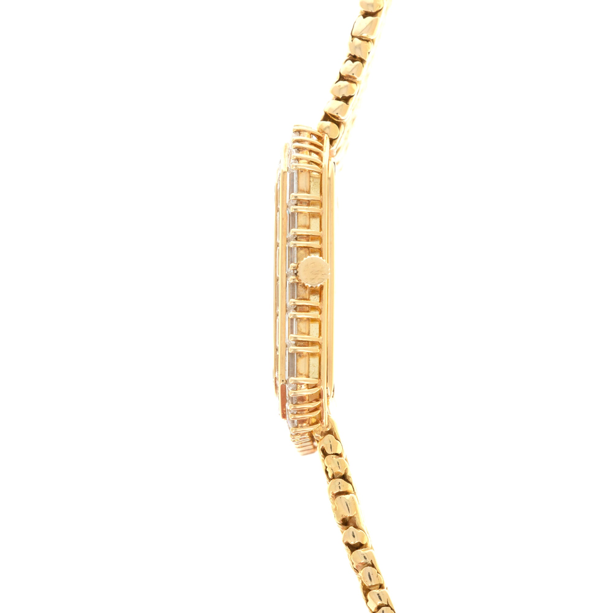 Audemars Piguet - Audemars Piguet Yellow Gold Baguette Diamond Watch - The Keystone Watches