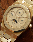 Audemars Piguet - Audemars Piguet Yellow Gold Royal Oak Quantieme Perpetual Watch Ref. 25654 - The Keystone Watches