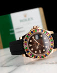 Rolex - Rolex Rose Gold Yacht-Master Rainbow Watch Ref. 116695 - The Keystone Watches