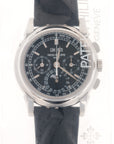 Patek Philippe - Patek Philippe Platinum Perpetual Calendar Chronograph Watch Ref. 5970 Unworn and in Original Seal - The Keystone Watches