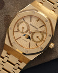 Audemars Piguet - Audemars Piguet Yellow Gold Royal Oak Moonphase Watch - The Keystone Watches
