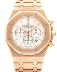 Audemars Piguet - Audemars Piguet Rose Gold Royal Oak Chrono Watch Ref. 26320 - The Keystone Watches
