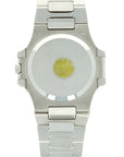 Patek Philippe - Patek Philippe Platinum Nautilus Watch Ref. 3800 with Original Warranty - The Keystone Watches