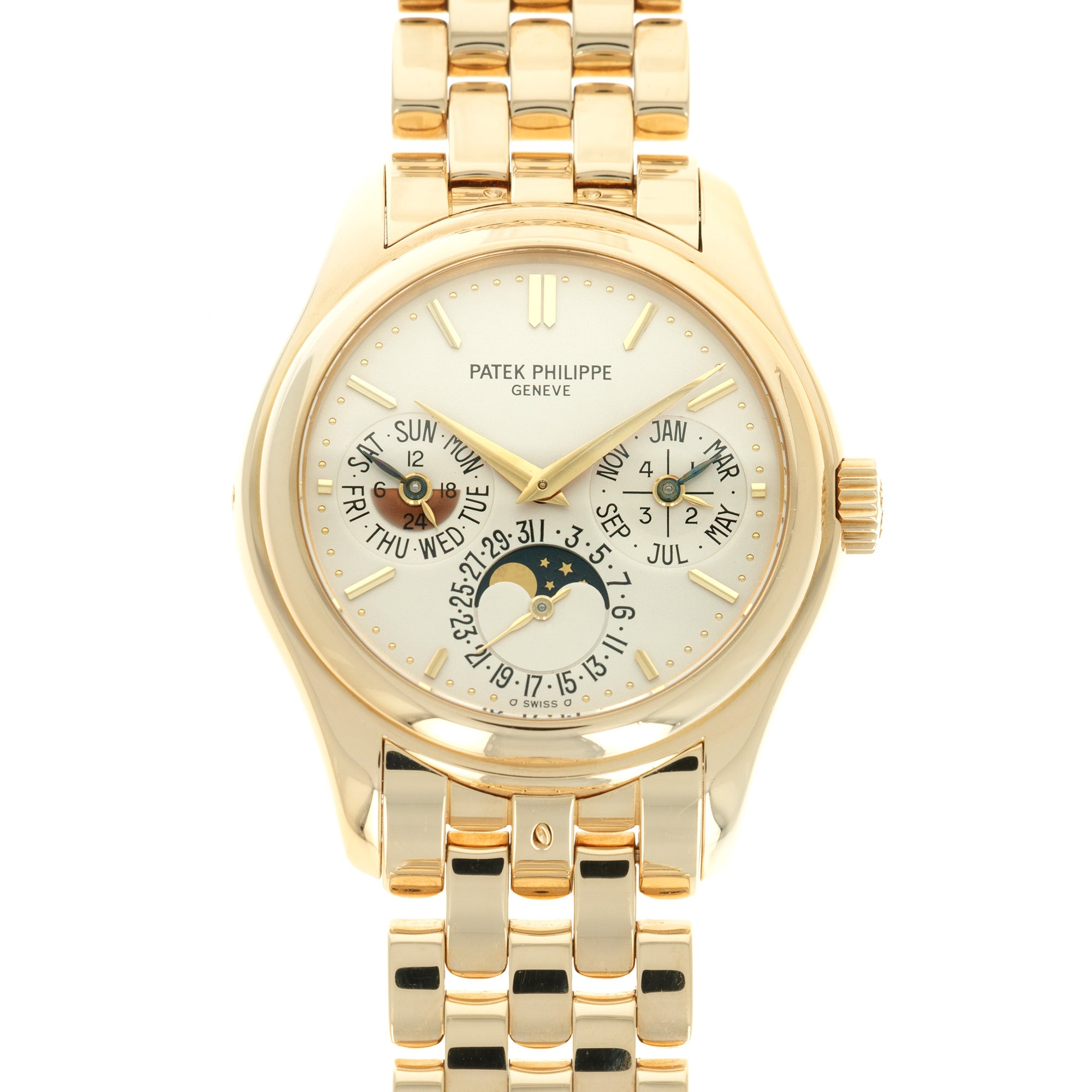 Patek Philippe - Patek Philippe Yellow Gold Perpetual Calendar Watch, Ref. 5136 - The Keystone Watches
