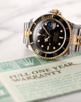 Rolex - Rolex Two-Tone Submariner, Ref. 16613 with Original Paper - The Keystone Watches