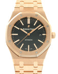 Audemars Piguet - Audemars Piguet Rose Gold Royal Oak Watch Ref. 15400 with Original and Papers - The Keystone Watches