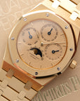 Audemars Piguet - Audemars Piguet Yellow Gold Royal Oak Quantieme Perpetual Watch Ref. 25654 - The Keystone Watches