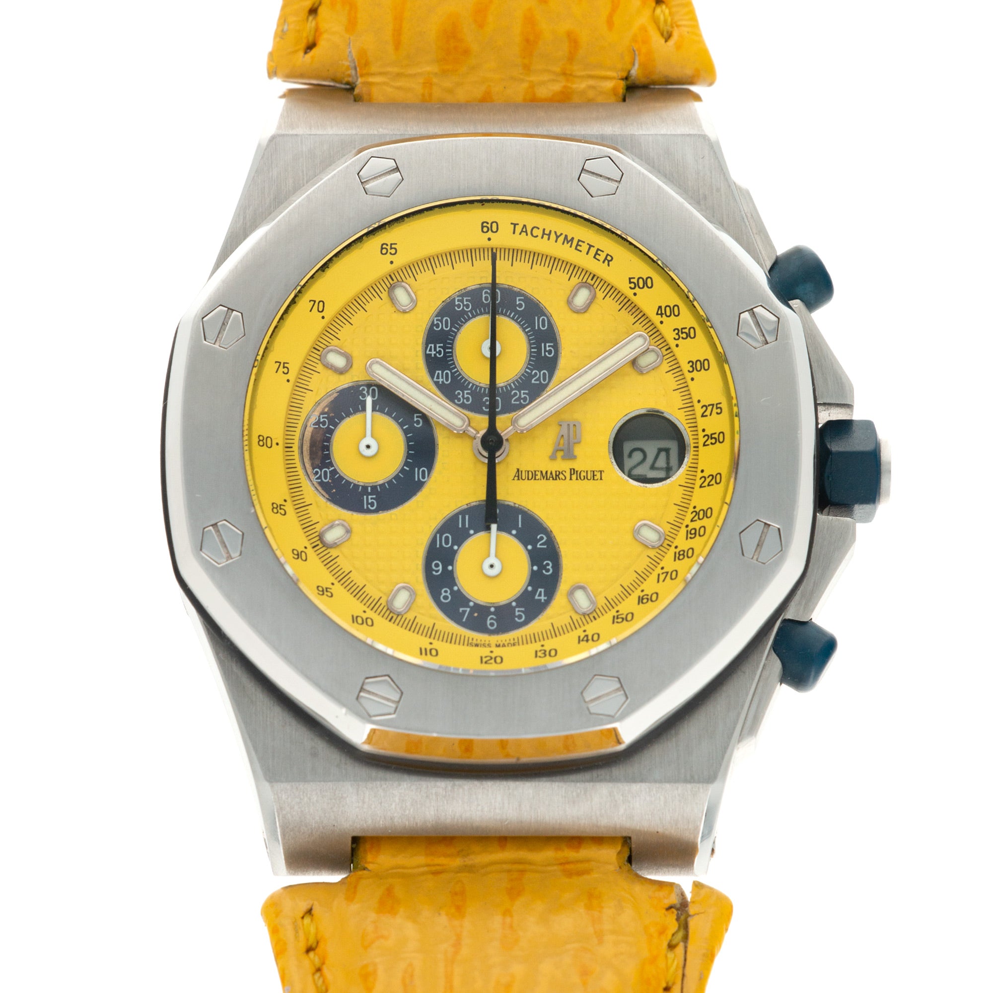 Audemars Piguet - Audemars Piguet Royal Oak Offshore Chronograph Yellow Watch - The Keystone Watches