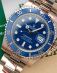 Rolex - Rolex White Gold Smurf Submariner Watch Ref. 116619 - The Keystone Watches