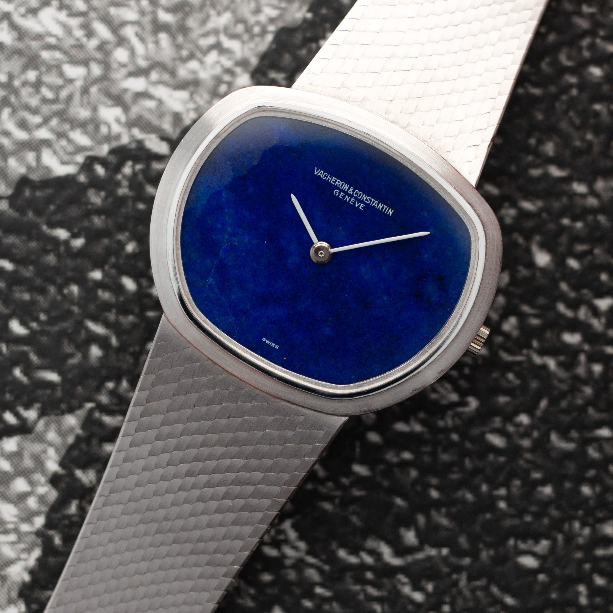 Vacheron Constantin - Vacheron Constantin White Gold Lapis Dial Watch, 1970s - The Keystone Watches