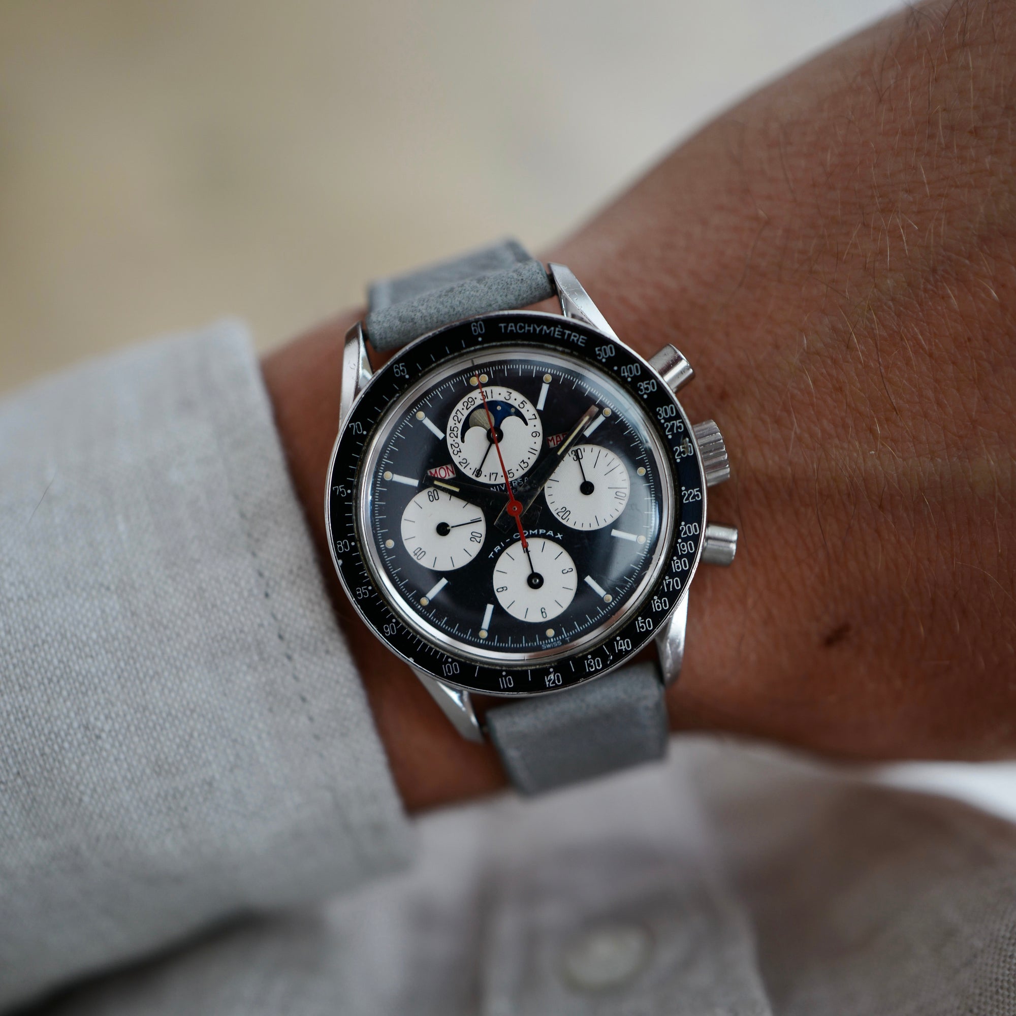 Universal Geneve - Universal Geneve Eric Clapton Tri-Compax Reference 881101 - The Keystone Watches