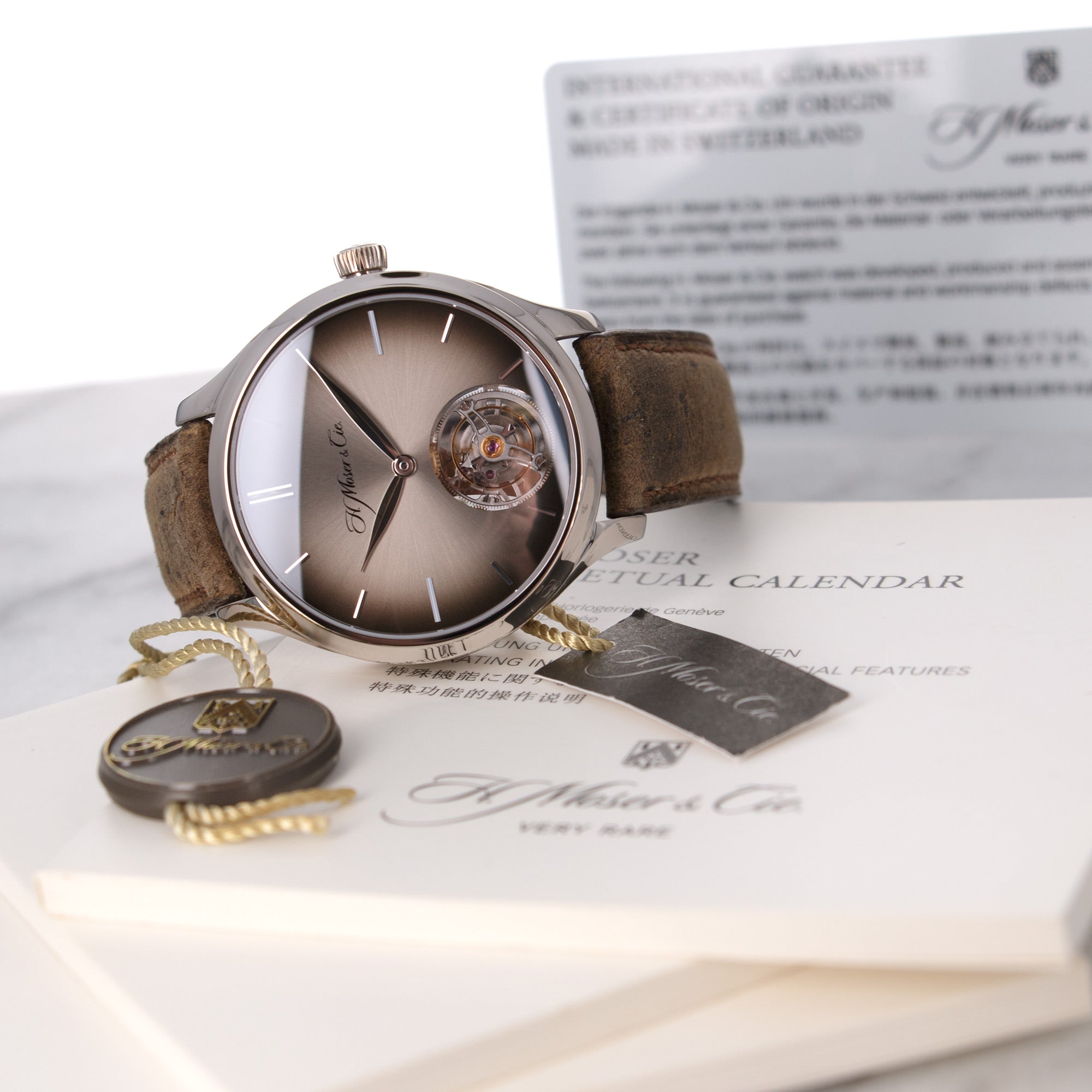 H. Moser & Cie - H. Moser & Cie Endeavor Tourbillon Watch - The Keystone Watches