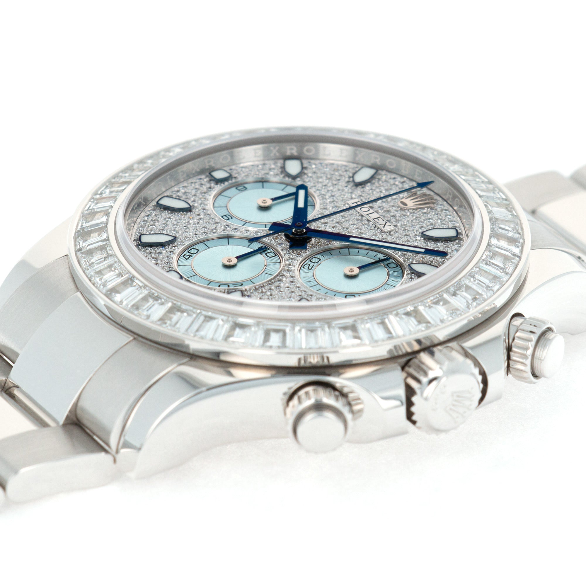 Rolex - Rolex Platinum Cosmograph Daytona Diamond Watch Ref. 116576 - The Keystone Watches