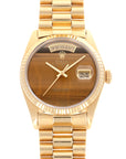 Rolex - Rolex Yellow Gold Day-Date Tigers Eye Watch, Ref. 18038 - The Keystone Watches