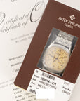 Patek Philippe - Patek Philippe Steel Monopusher Salmon Dial Chronograph Watch Ref. 5950 - The Keystone Watches