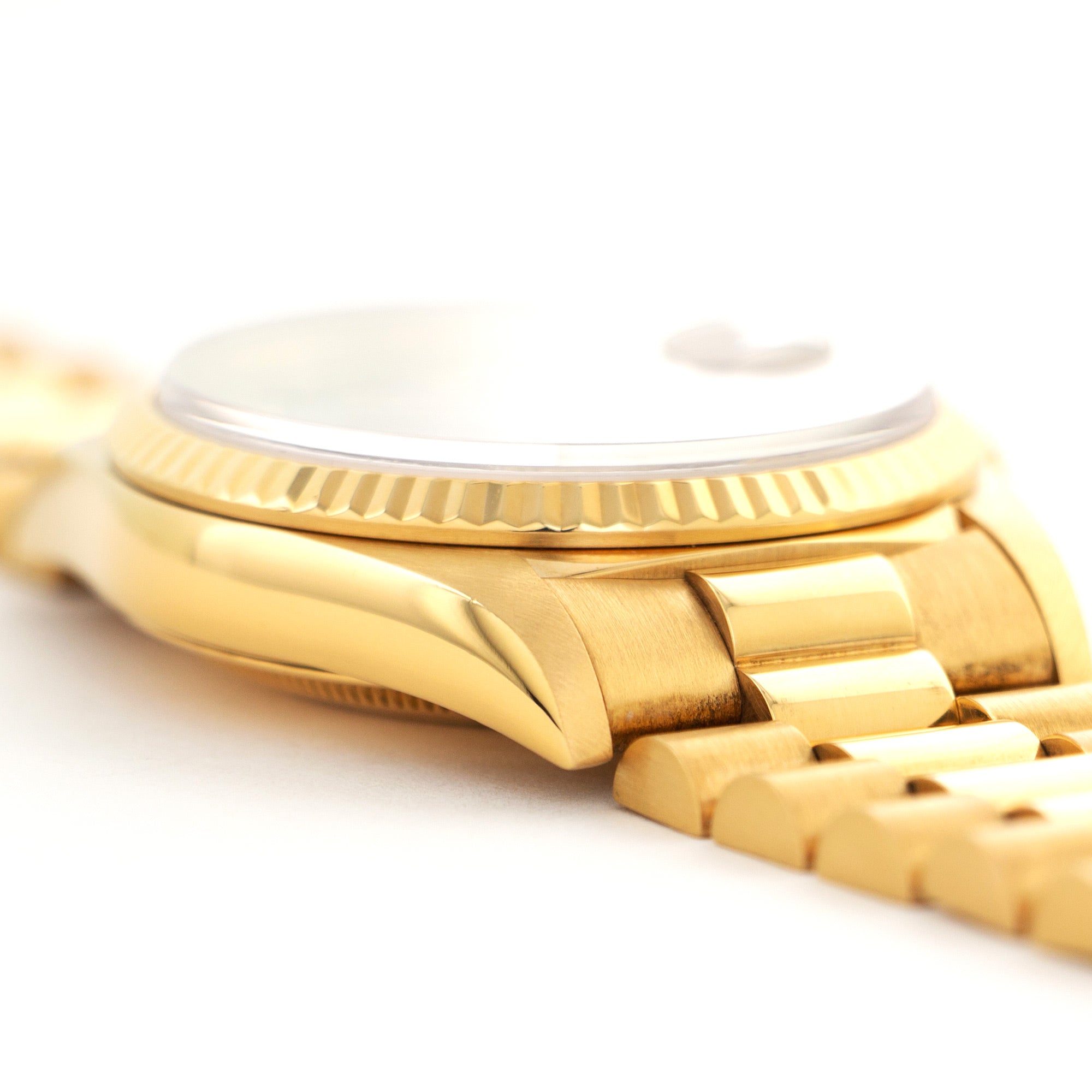 Rolex - Rolex Yellow Gold Day-Date Ferrite Stone Dial Watch Ref. 18238 - The Keystone Watches