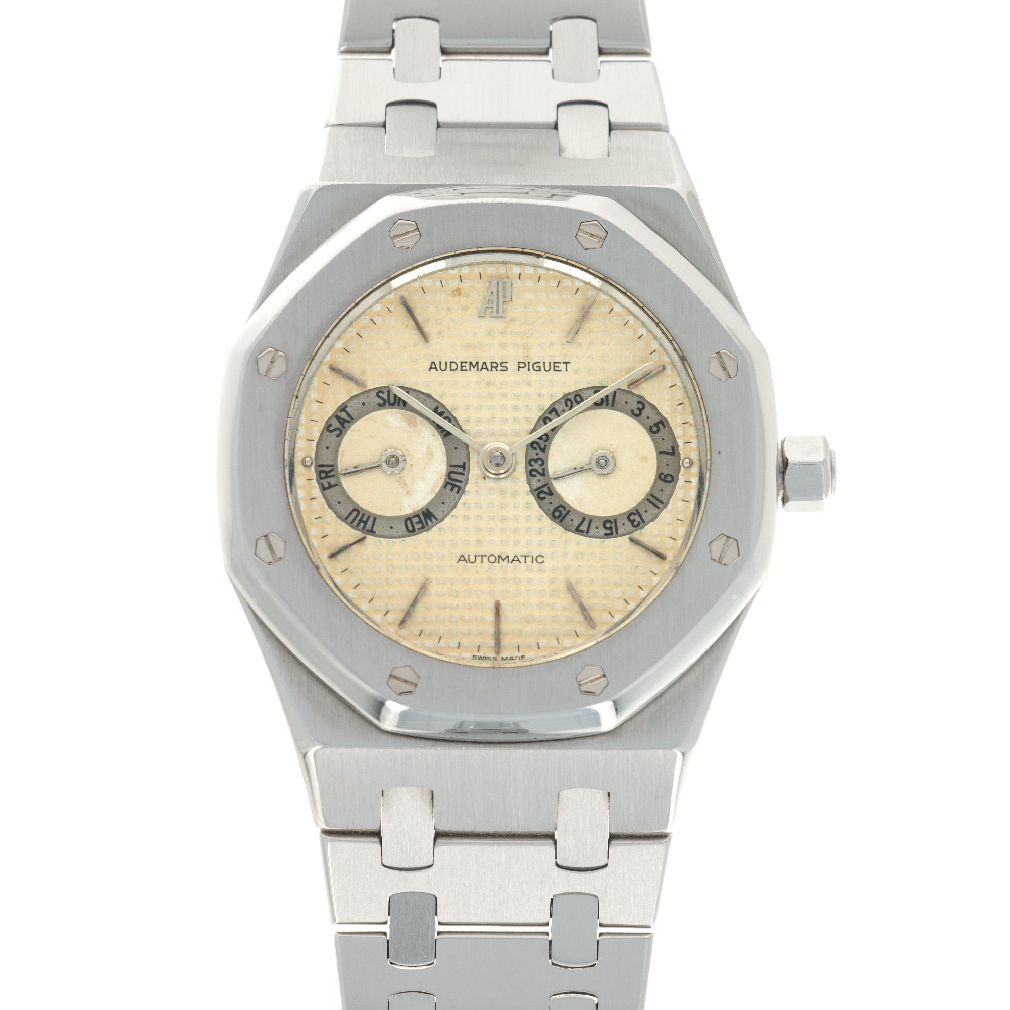 Audemars Piguet - Audemars Piguet Steel Royal Oak Day Date Watch - The Keystone Watches