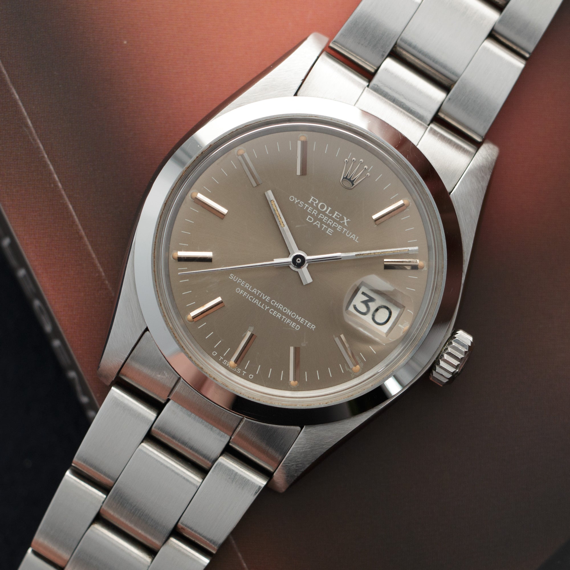 Rolex - Rolex Date Grey Dial Watch Ref. 1500, in Like New Condition - The Keystone Watches