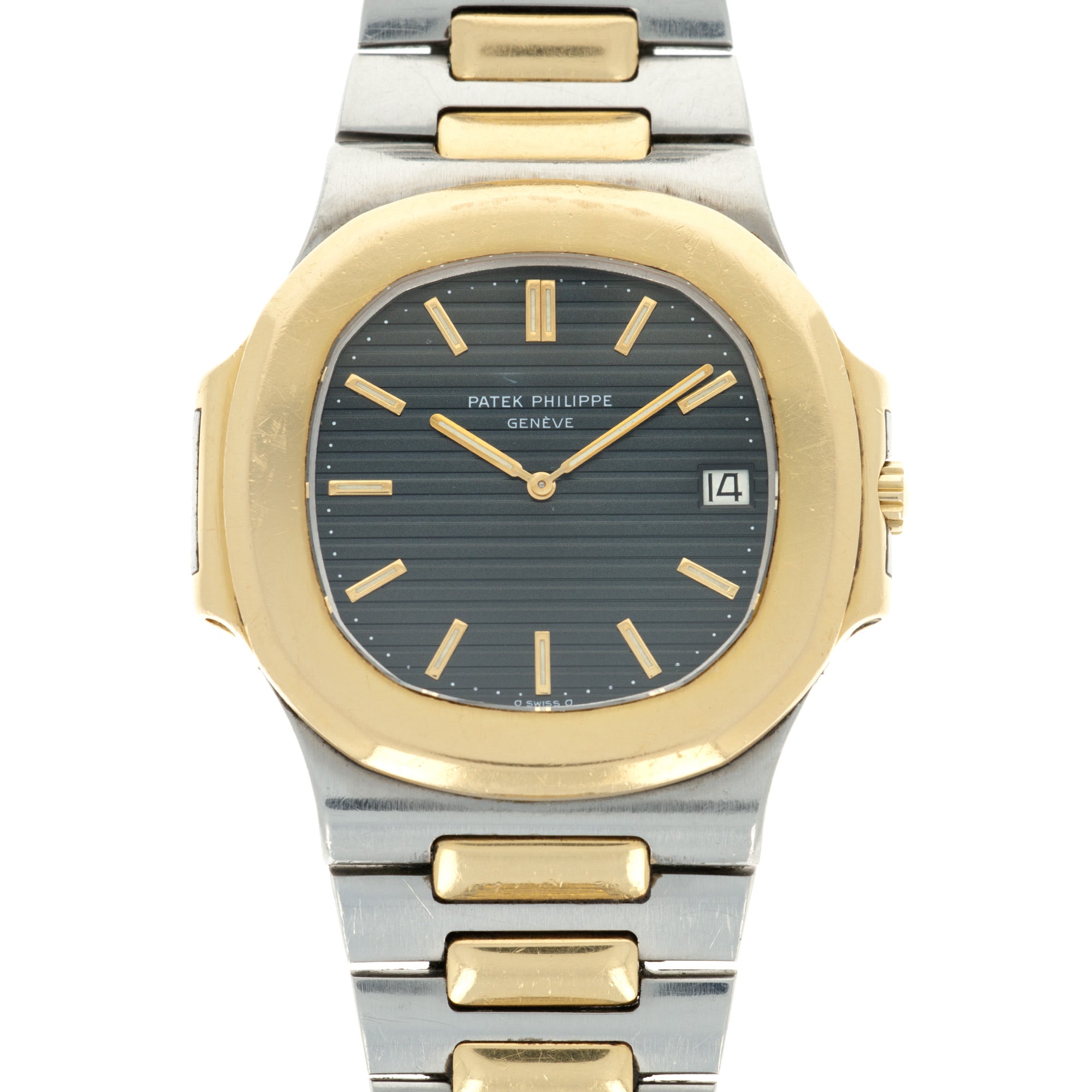 Patek Philippe - Patek Philippe Two-Tone Jumbo Nautilus Ref. 3700 - The Keystone Watches
