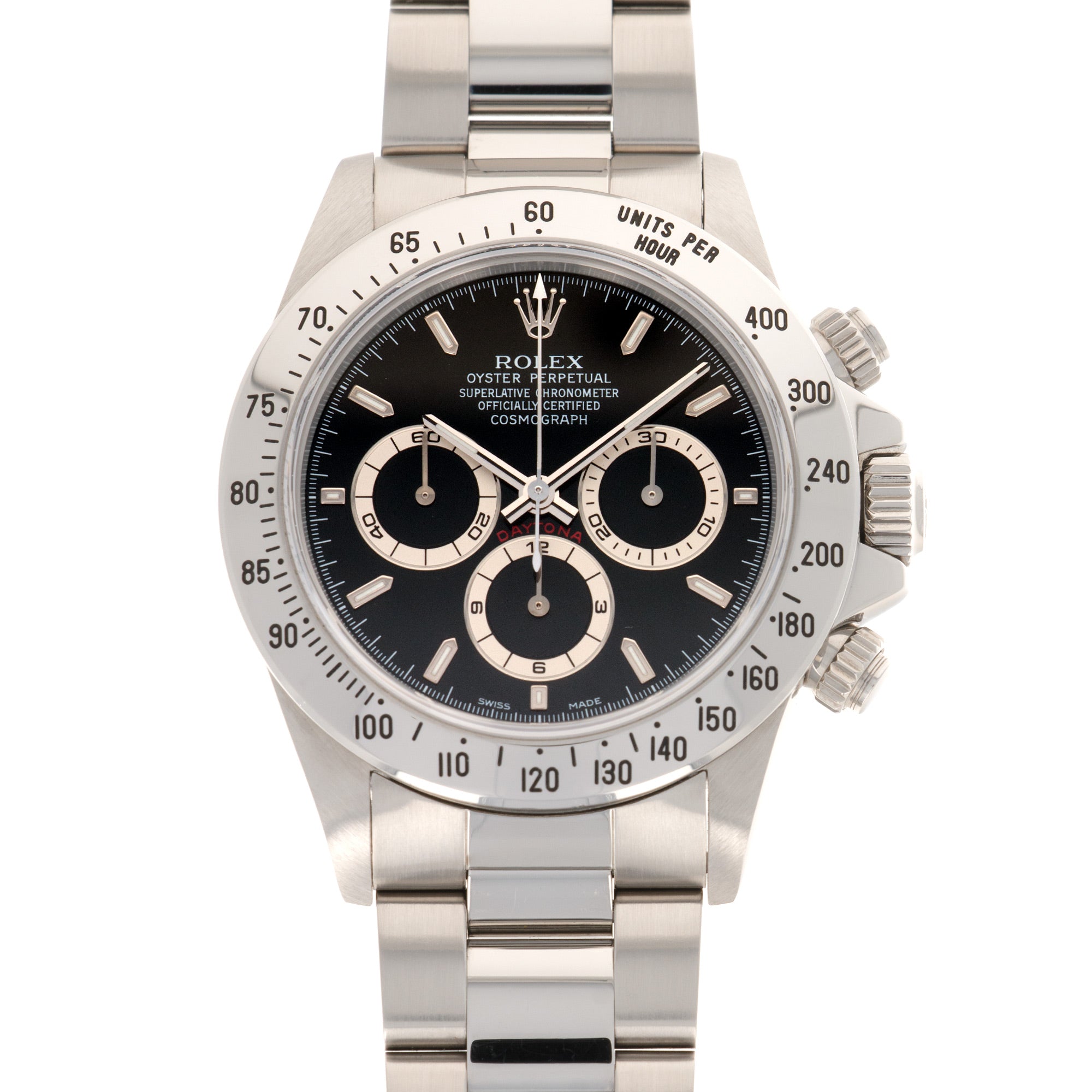 Rolex - Rolex Cosmograph Daytona Zenith Watch Ref. 16520 with Original Warranty Paper - The Keystone Watches