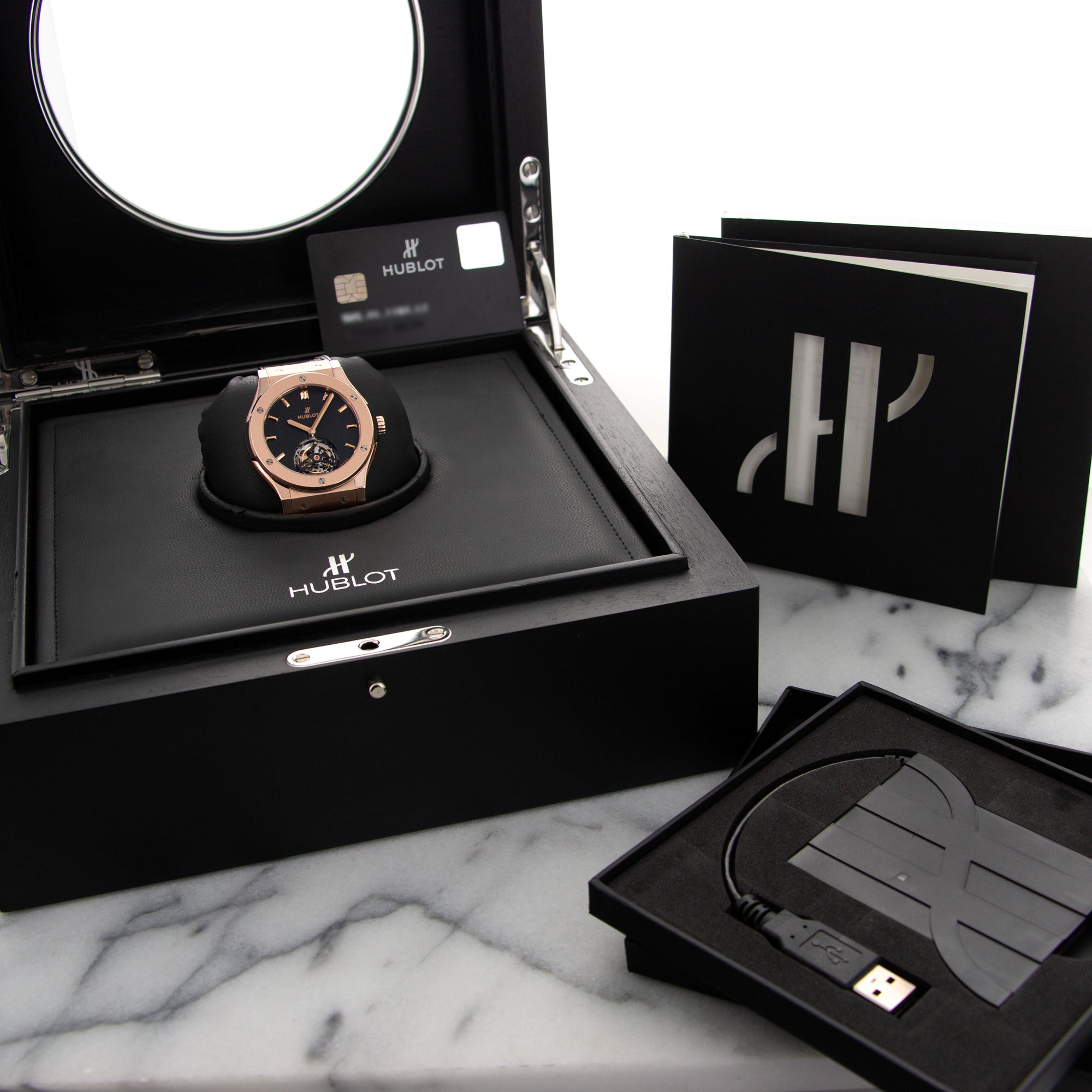 Hublot - Hublot Classic Fusion Tourbillon Rose Gold - The Keystone Watches
