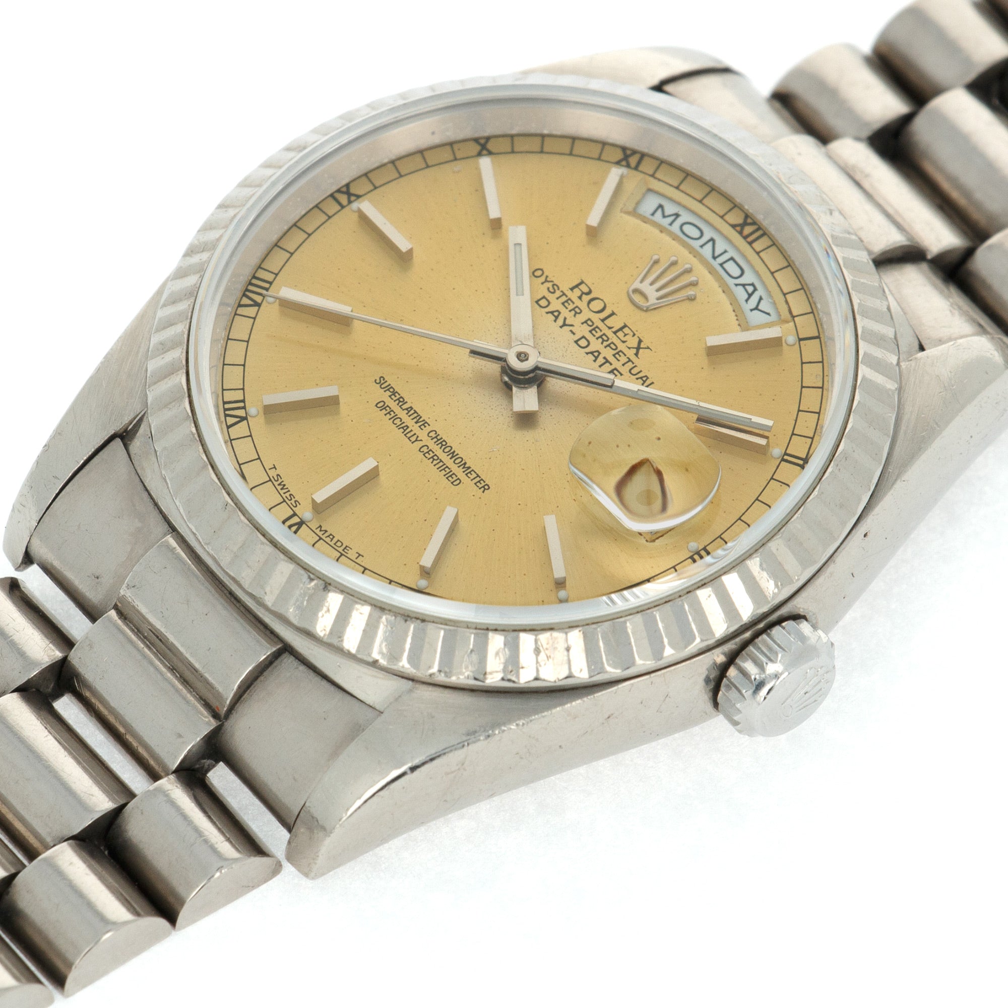 Rolex - Rolex White Gold Day-Date 18239 - The Keystone Watches