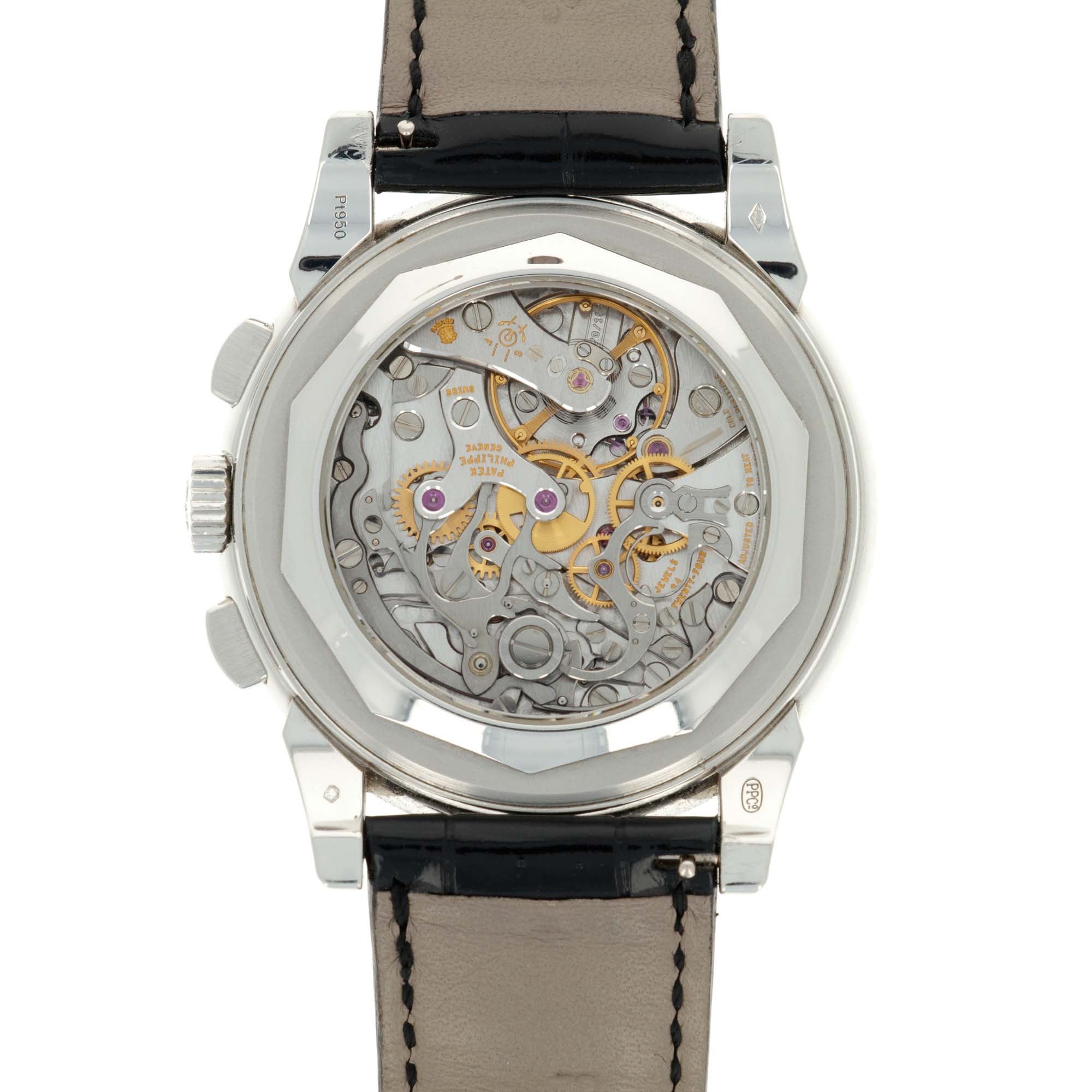 Patek Philippe - Patek Philippe Platinum Perpetual Calendar Chronograph Watch Ref. 5970 - The Keystone Watches