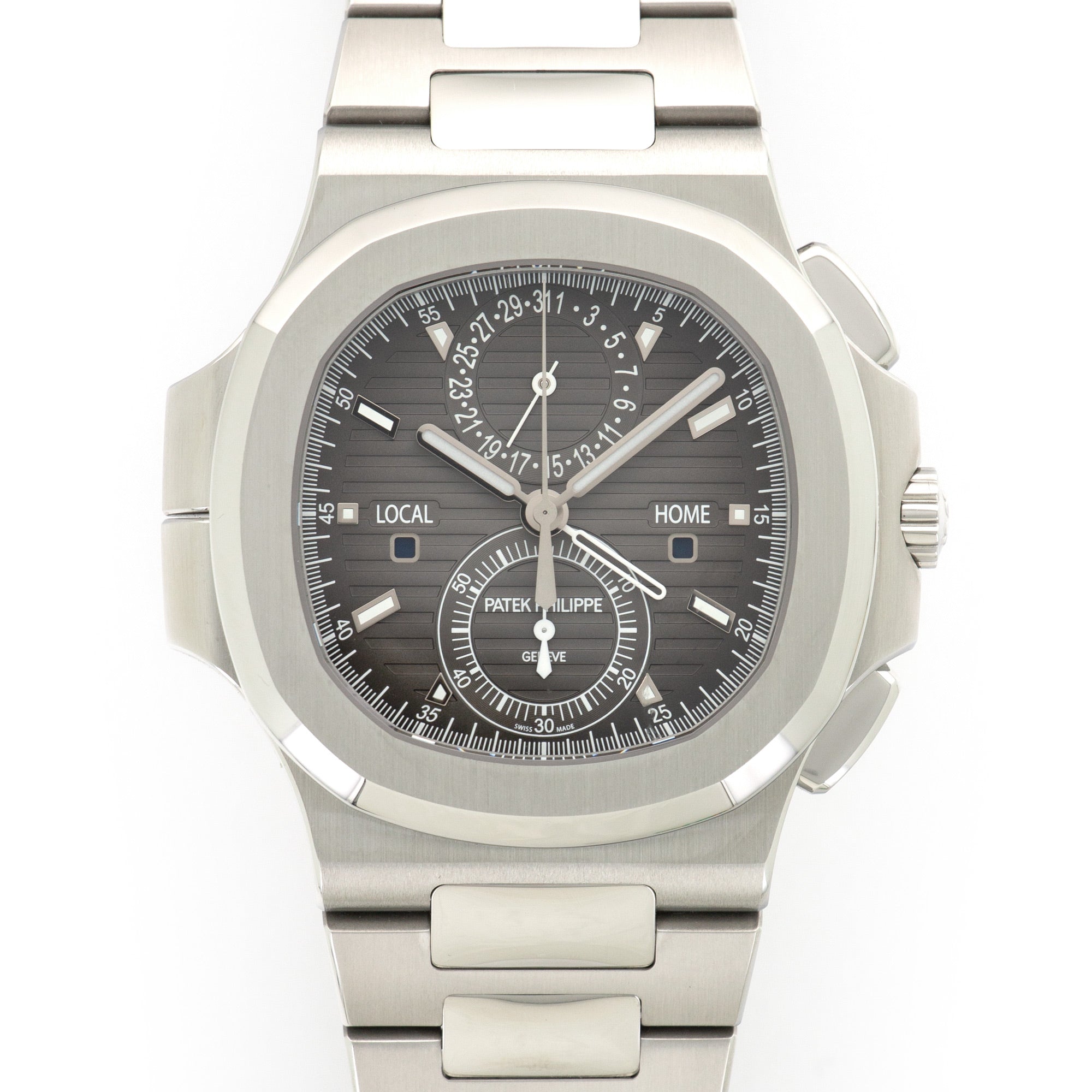 Patek Philippe - Patek Philippe Nautilus Travel Time Chronograph Watch Ref. 5990 - The Keystone Watches