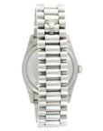 Rolex - Rolex Day-Date Platinum Ice Blue Dial Ref. 118206 - The Keystone Watches