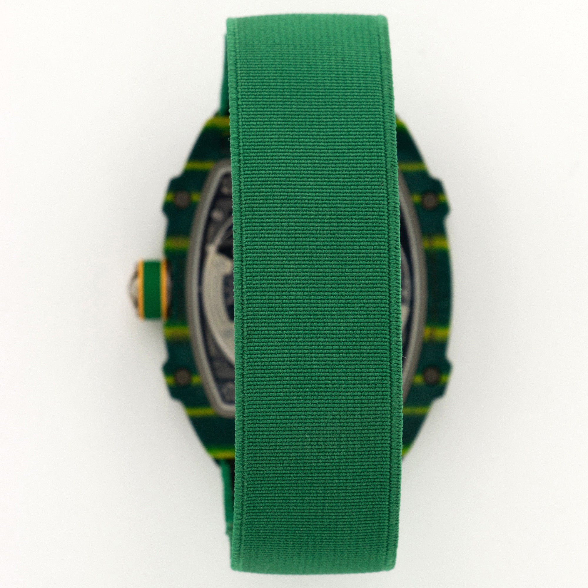 Richard Mille - Richard Mille Extra Flat Automatic Skeleton Green Van Niekerk Watch Ref. RM67-02 - The Keystone Watches