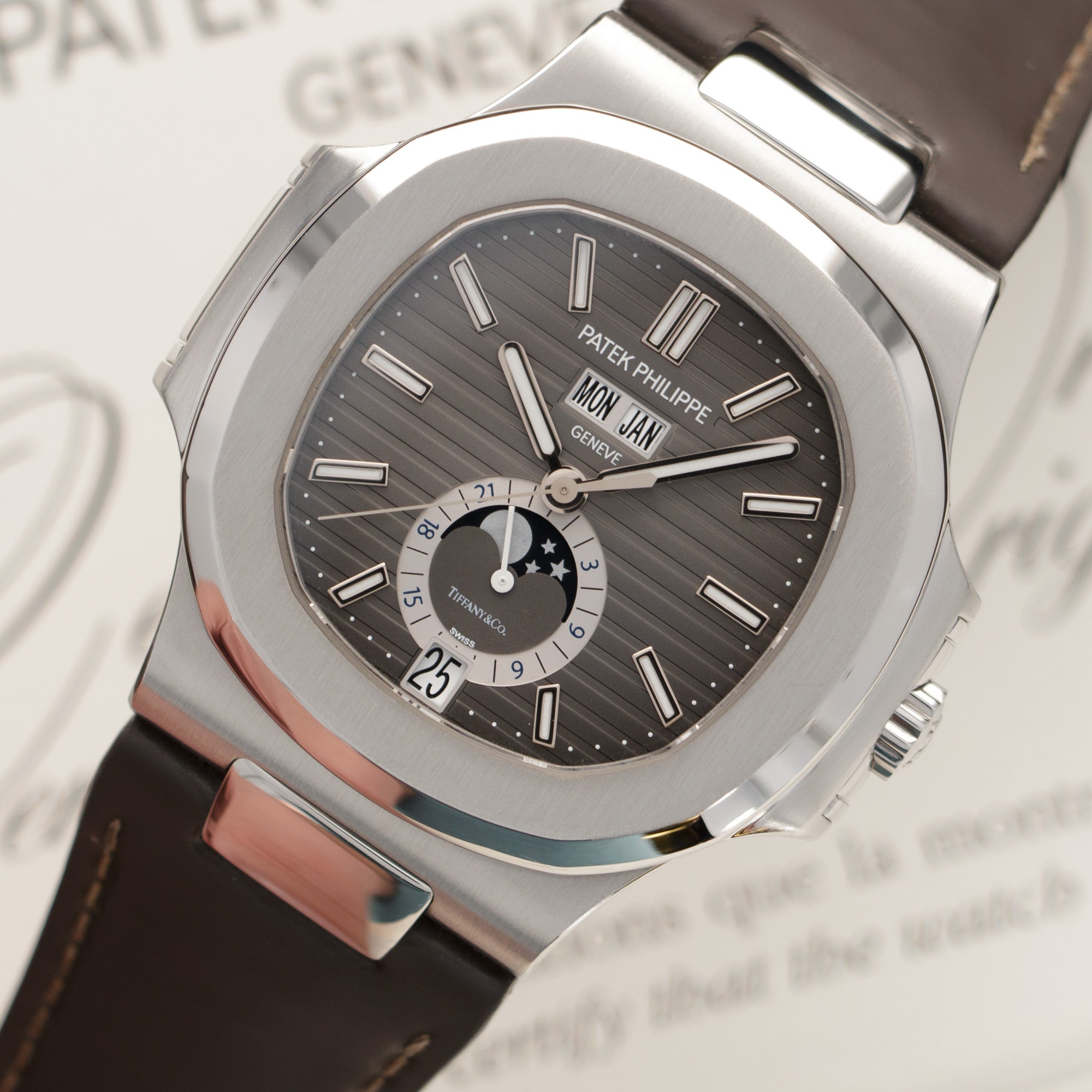 Patek Philippe 5726 Tiffany & CO. RARE SET for $419,000 for sale from a  Seller on Chrono24