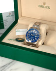 Rolex - Rolex White Gold Smurf Submariner Watch Ref. 116619 - The Keystone Watches