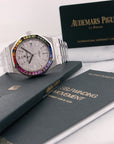 Audemars Piguet - Audemars Piguet White Gold Royal Oak Rainbow Watch - The Keystone Watches