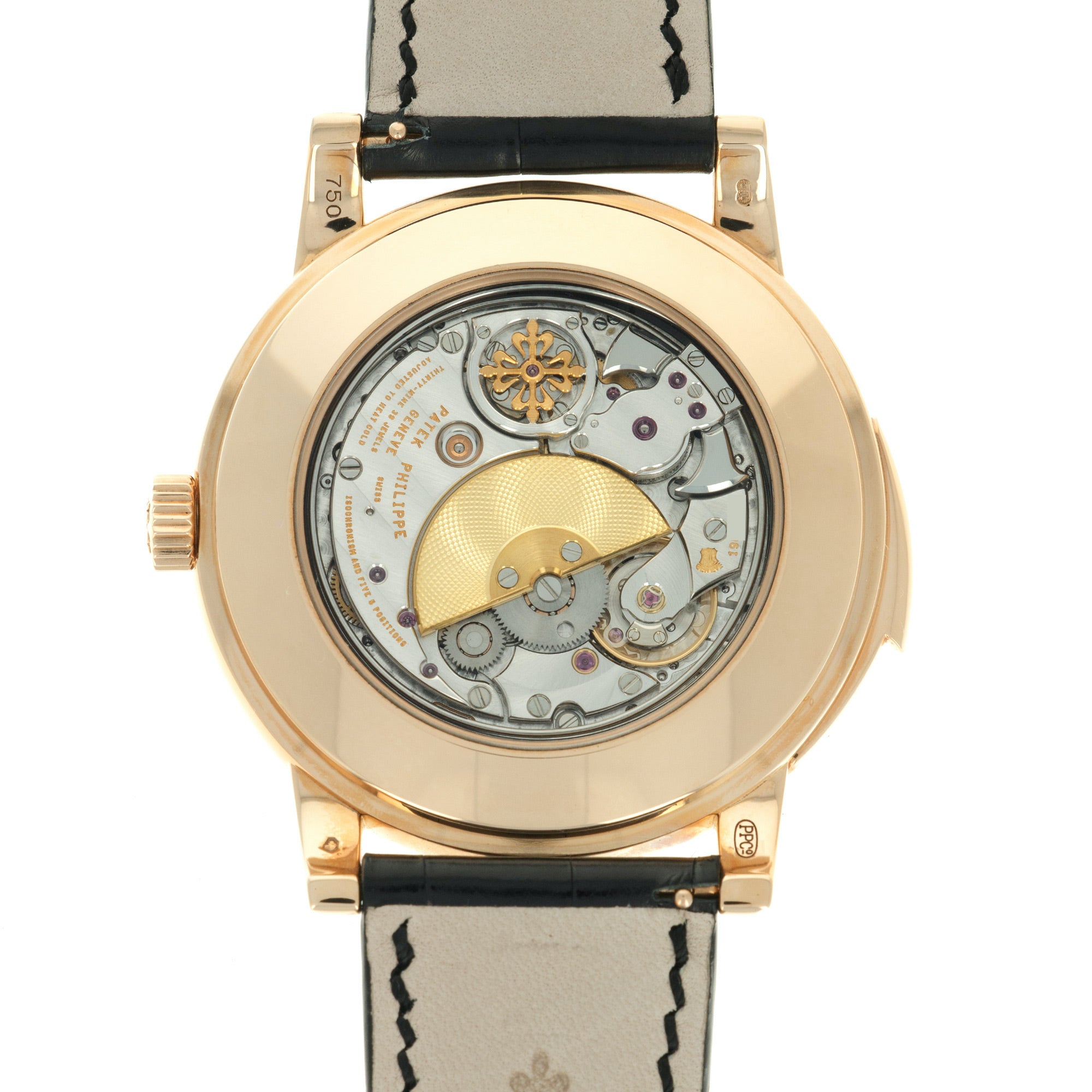 Patek Philippe - Patek Philippe Rose Gold Perpetual Minute Repeater Watch Ref. 5074, Complete and Unworn - The Keystone Watches