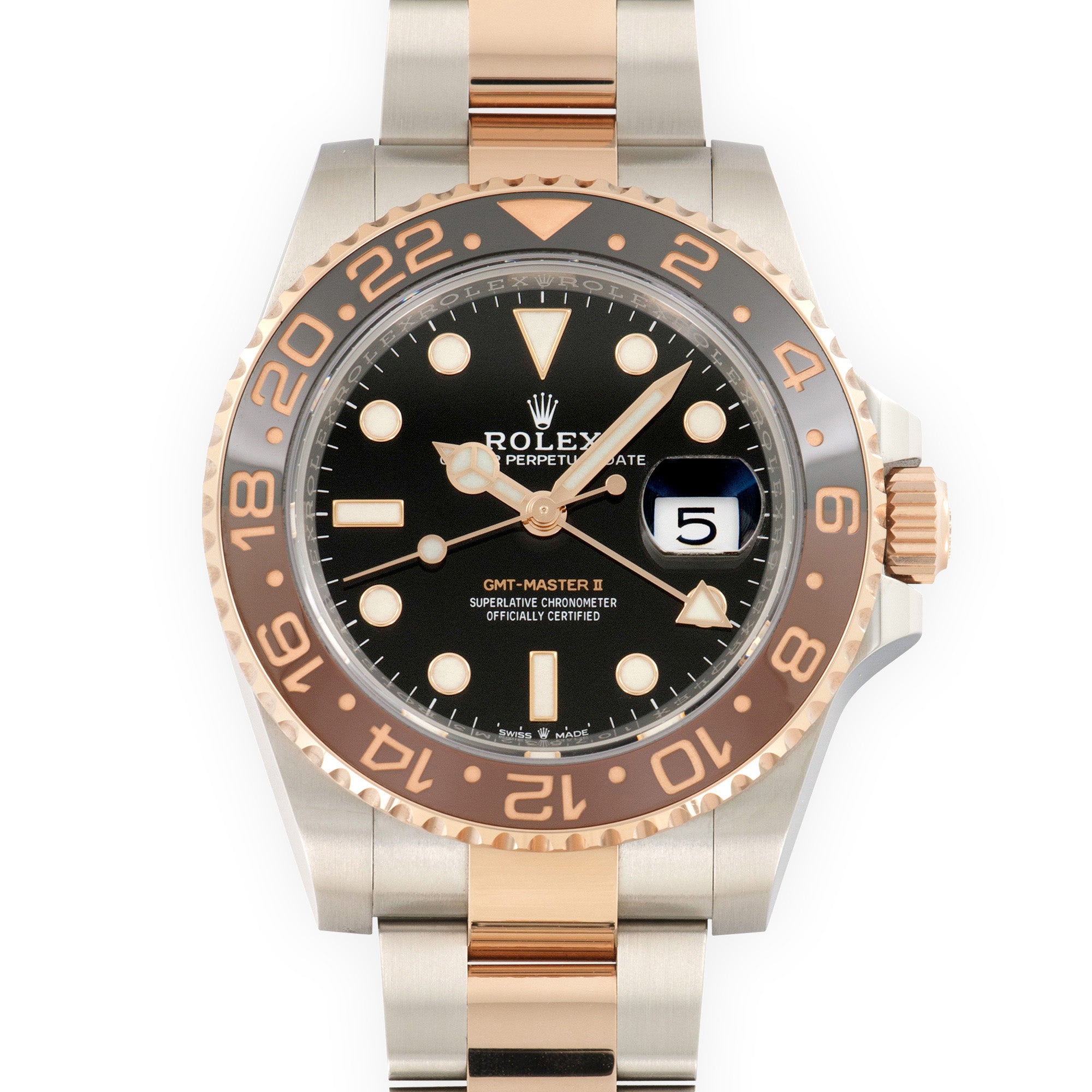 Rolex - Rolex Two-Tone Rose Gold GMT-Master II Watch Ref. 126711 - The Keystone Watches