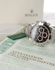 Rolex - Rolex Cosmograph Daytona Zenith Watch Ref. 16520 with Original Warranty Paper - The Keystone Watches