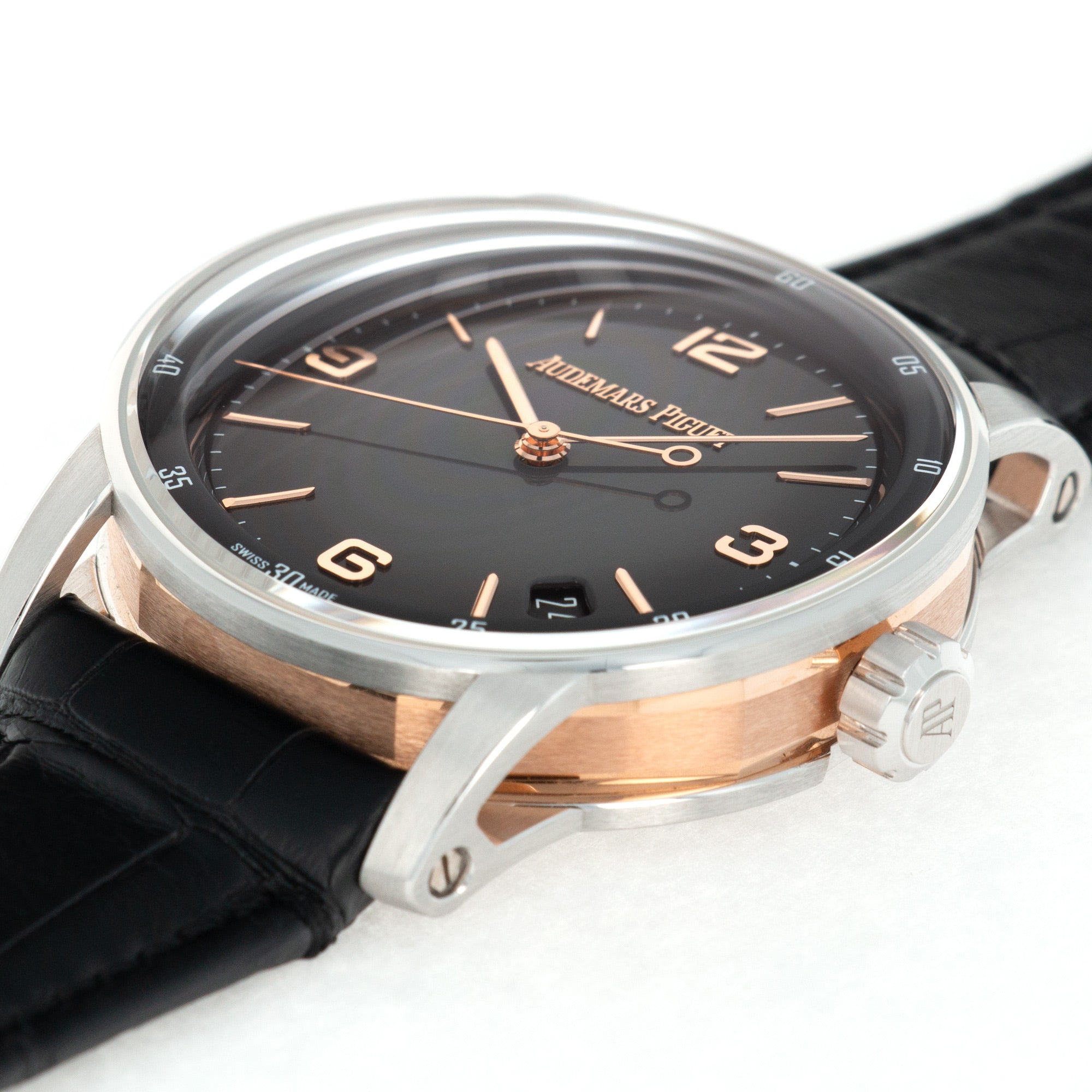 Audemars Piguet - Audemars Piguet Rose Gold & White Gold Code 11.59 Watch - The Keystone Watches
