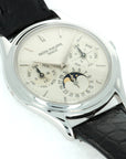 Patek Philippe - Patek Philippe Platinum Perpetual Calendar Ref. 3940P with Original Warranty Paper - The Keystone Watches