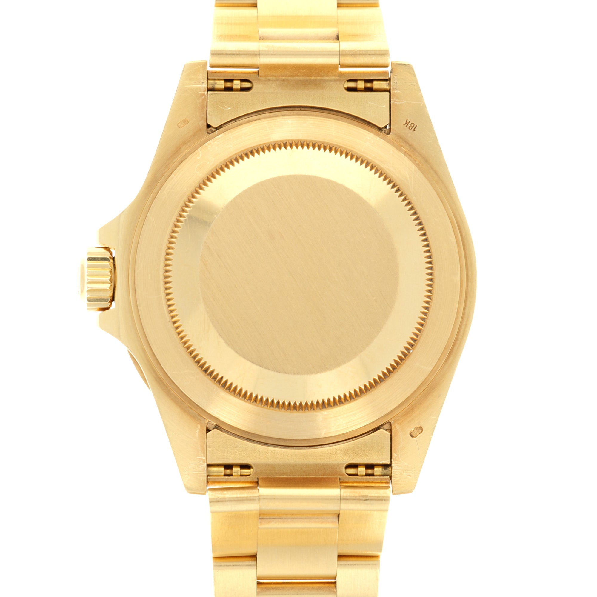 Rolex - Rolex Yellow Gold Submariner Ref. 16618 with Purple Hue Dial - The Keystone Watches
