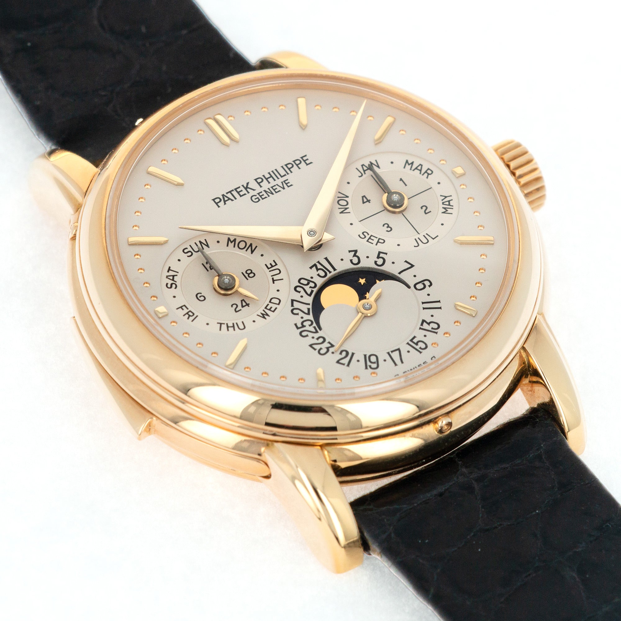 Patek Philippe - Patek Philippe Yellow Gold Minute Repeater Perpetual Calendar Ref. 3974 - The Keystone Watches