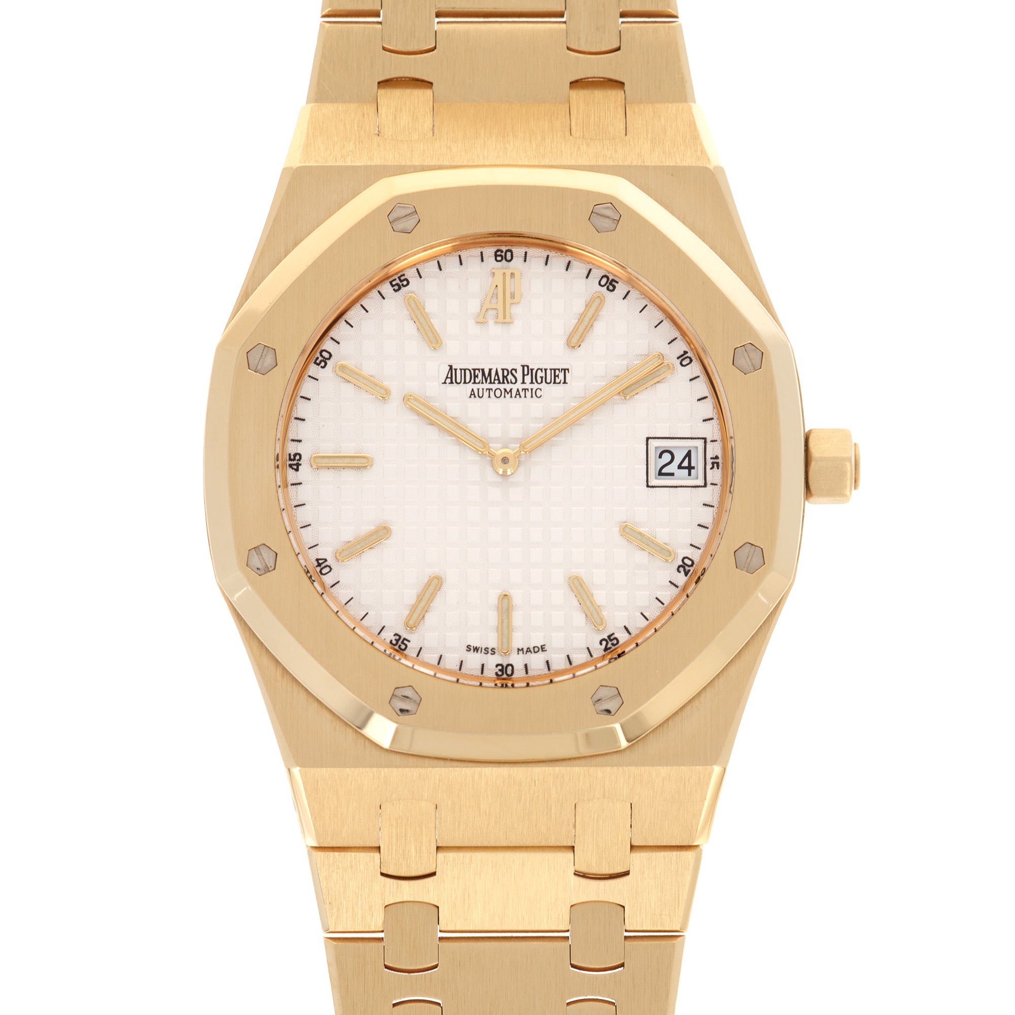 Audemars Piguet - Audemars Piguet Yellow Gold Ultra-Thin Royal Oak, Ref. 15202 - The Keystone Watches