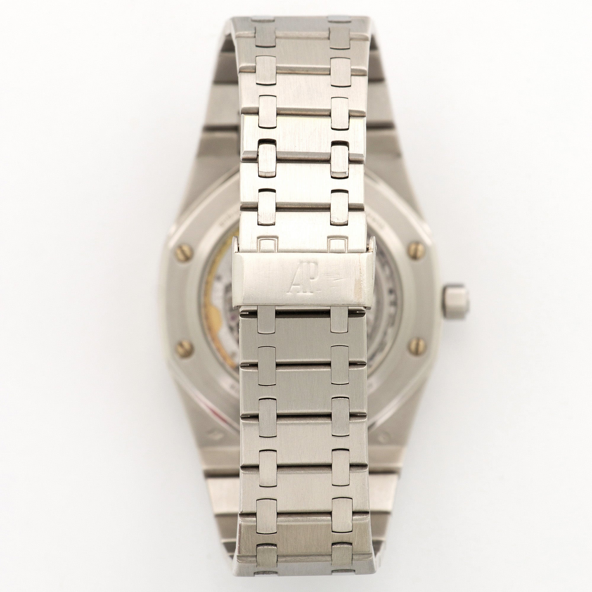 Audemars Piguet - Audemars Piguet Platinum Royal Oak Skeleton Perpetual Watch - The Keystone Watches