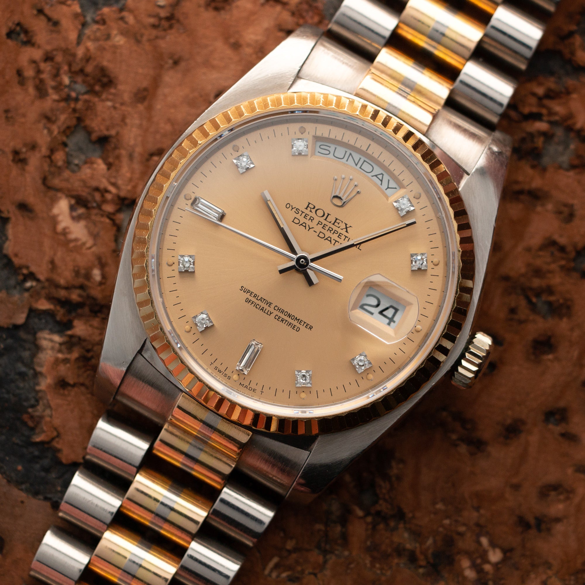 Rolex - Rolex Tridor Day-Date Watch Ref. 18039 - The Keystone Watches