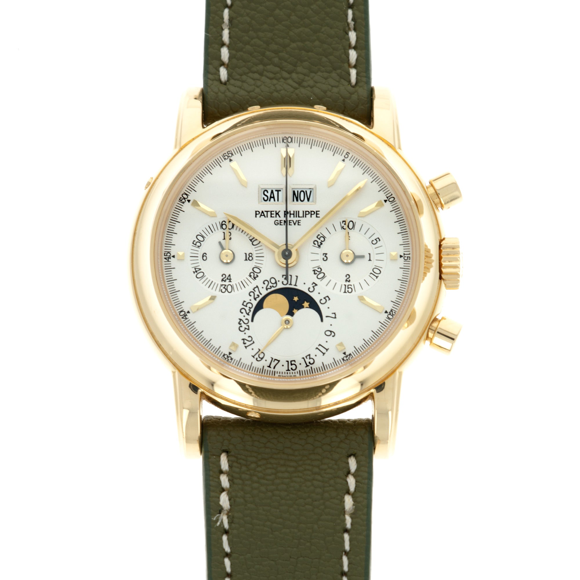 Patek Philippe - Patek Philippe Perpetual Calendar Yellow Gold Ref. 3970 - The Keystone Watches
