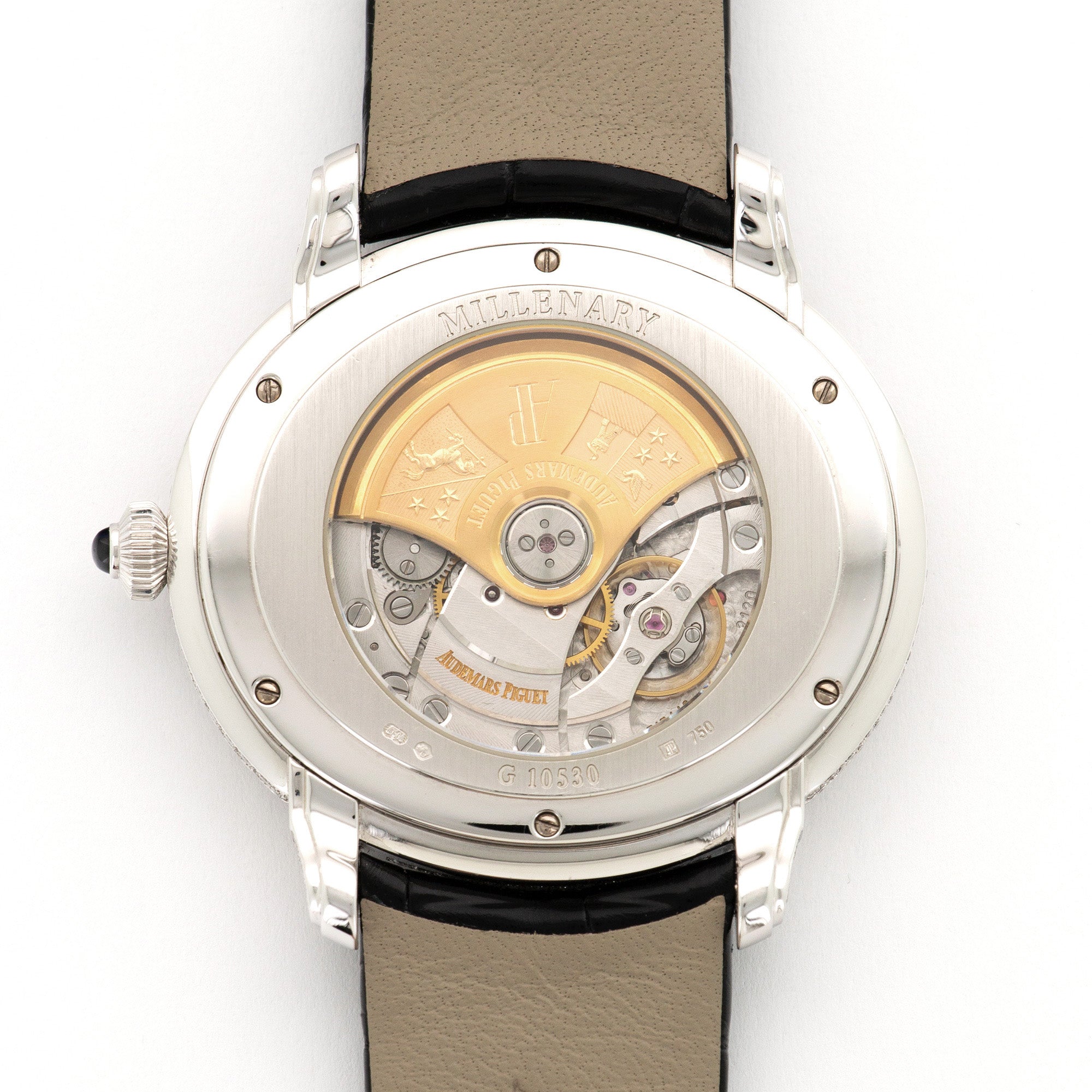 Audemars Piguet - Audemars Piguet White Gold Millenary Pianoforte Diamond Watch Ref. 15326 - The Keystone Watches