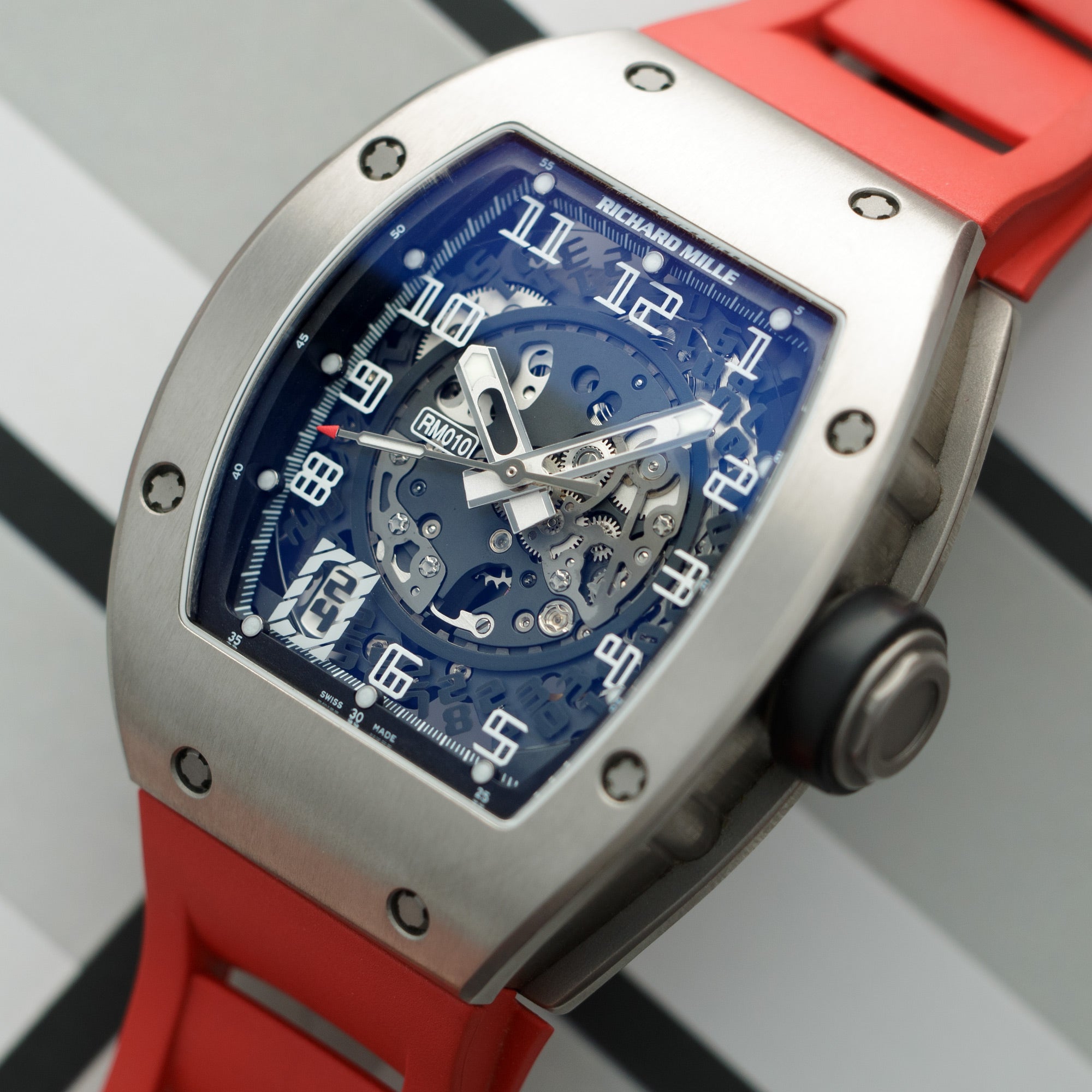 Richard Mille RM10 RM010 AG Ti Titanium The Keystone Watches