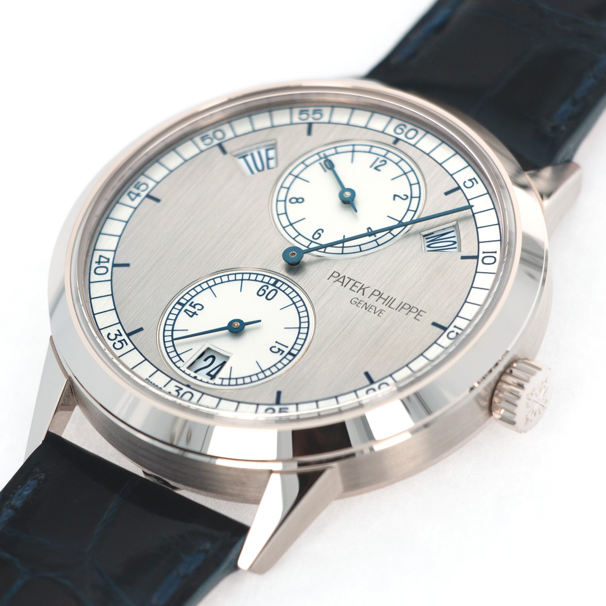 Patek Philippe - Patek Philippe White Gold Annual Calendar Regulator Watch Ref. 5235 - The Keystone Watches
