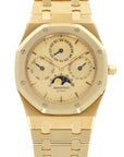 Audemars Piguet - Audemars Piguet Yellow Gold Royal Oak Quantieme Perpetual Watch Ref. 25654 - The Keystone Watches