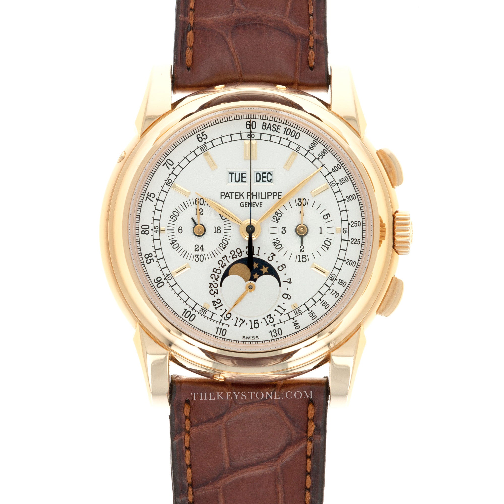 Patek Philippe - Patek Philippe Yellow Gold Perpetual Calendar Chronograph Watch Ref. 5970 - The Keystone Watches