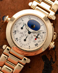 Cartier - Cartier Yellow Gold Pasha Perpetual Calendar Minute Repeater Watch - The Keystone Watches